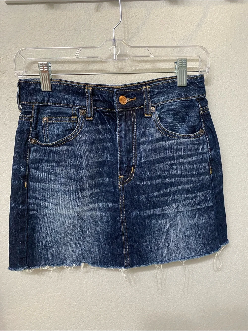 American Eagle Jean Mini Skirt
